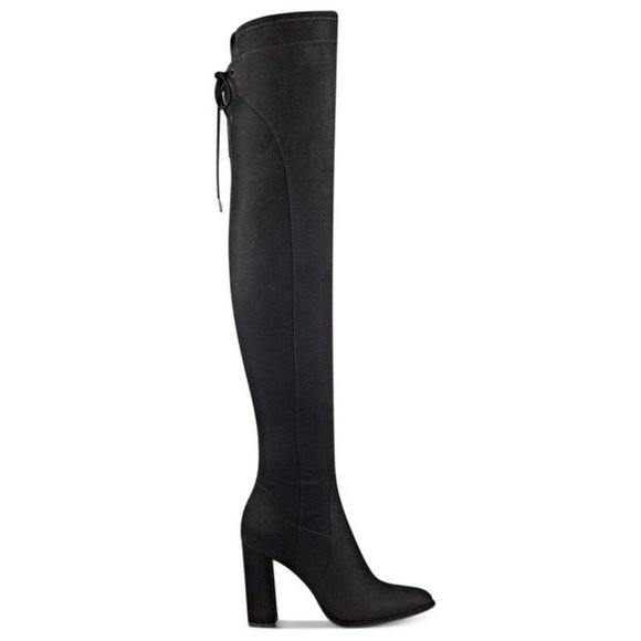 Marc Fisher Shoes - Marc Fisher Suede Over the Knee Heeled Boots